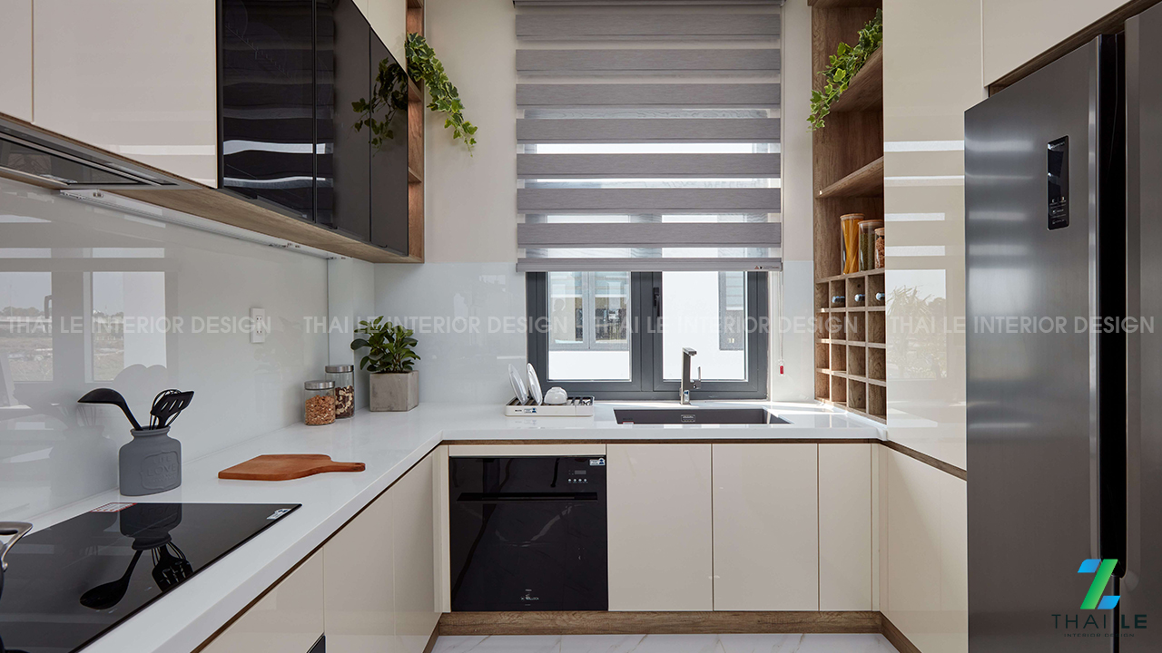 Thi công nội thất nhà phố The Sol City Long An - 300m2